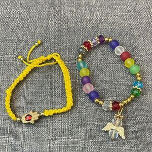 Evil Eye & Angel Bracelet Bundle